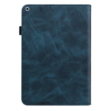 iPadille 10.2 (2021)/(2020)/(2019) Tavallinen PU-nahkainen tabletin kansi