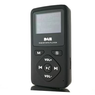 DAB Bluetooth Digital MP3-soitin Tuki FM-radion TF-kortti