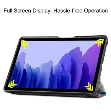 Kolminkertainen telinekotelo Samsung Galaxy Tab A7 10.4"" - Butterfly