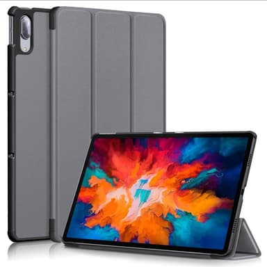 Kolminkertainen jalustan kansi Lenovo Tab P11 Pro TB-J706F - Harmaa