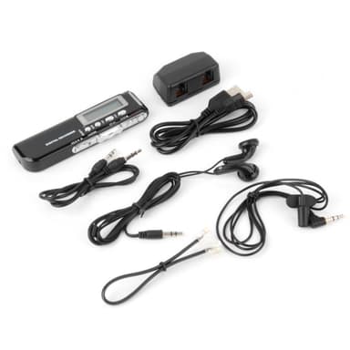 R10 8GB USB LCD-näyttö Digitaalinen äänitallennin sanelulaite