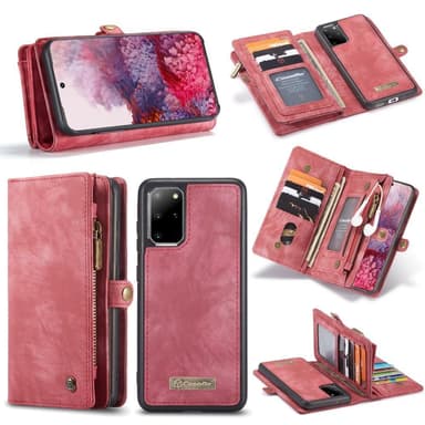 Samsung Galaxy S20 Plus CASEME Irrotettava 2-in-1 kotelo - Punainen