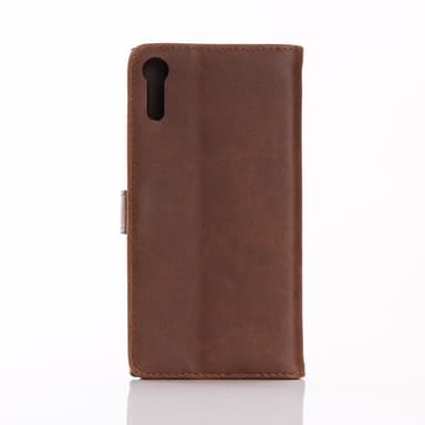 Retro lompakkoteline Sony Xperia XZ - Beige