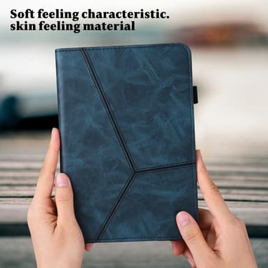 iPadille 10.2 (2021)/(2020)/(2019) Tavallinen PU-nahkainen tabletin kansi