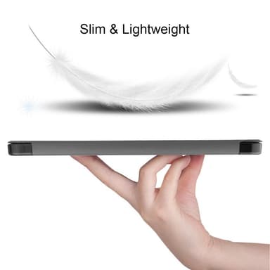 Apple iPad Air (2020) (2022) Kolminkertainen jalusta tablettikotelo - harmaa