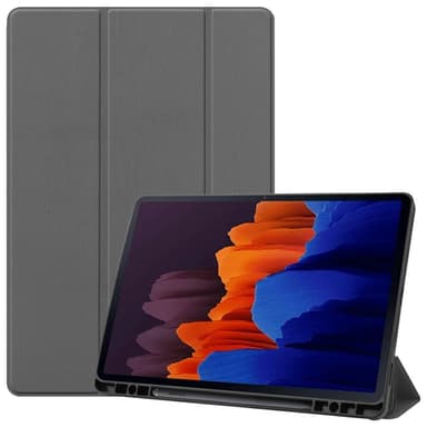 Kolminkertainen teline älykotelo Samsung Galaxy Tab S7 Plus -puhelimelle