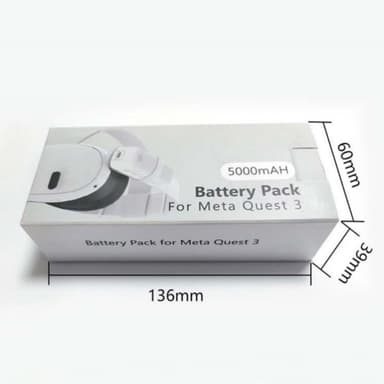 Ulkoinen akku Power Bank Meta Quest 3 VR-lasit 5000mAh