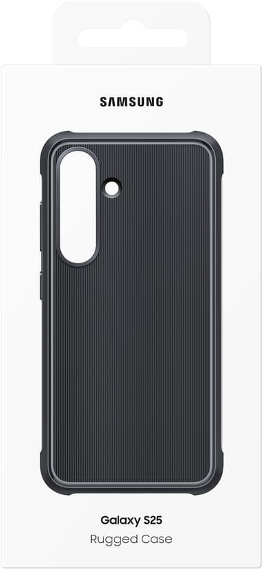 Samsung Galaxy S25 Rugged suojakuori (musta)