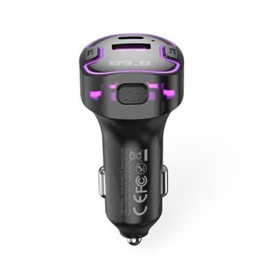XO FM-lähetin, jossa Bluetooth, mp3 ja USB-lataus