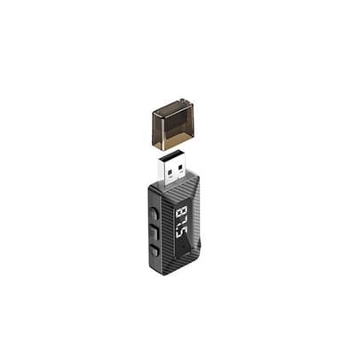 FM-lähetin USB:llä ja muistikortinlukija autoon