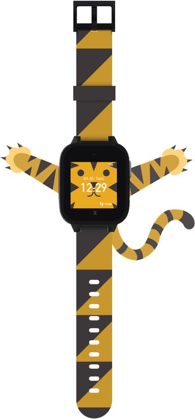 Xplora XGO3 kelloranneke (Black Tiger)