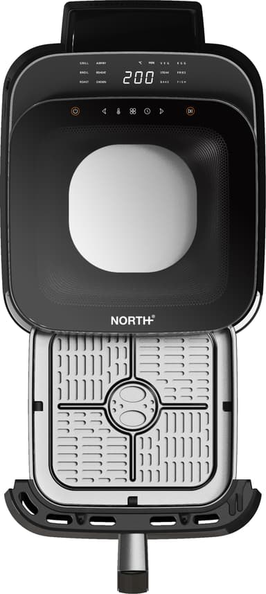 North kiertoilmakypsennin 205003 (musta)