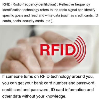 Svart lehmännahkalompakko, jossa on RFID-suojaus ja monia käytännöllisiä lokeroita
