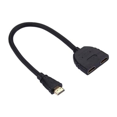 HDMI-jakaja 30 cm:n kaapelilla