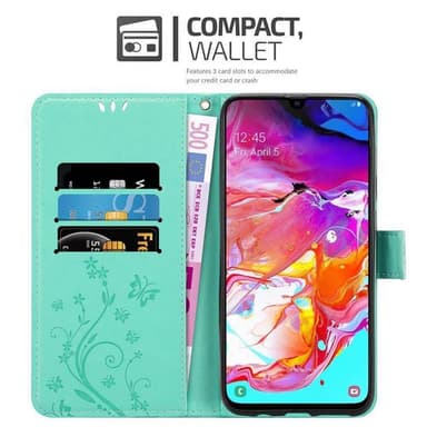 Samsung Galaxy A70 / A70s Suojakuori Lompakkokotelo