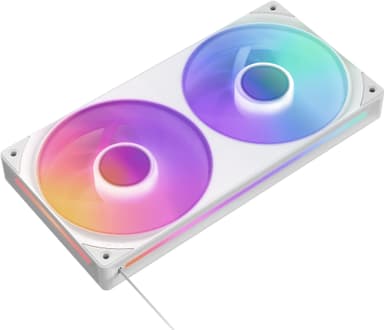 NZXT F240 RGB Core 240 mm Unibody tuuletin (valkoinen)