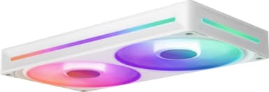 NZXT F240 RGB Core 240 mm Unibody tuuletin (valkoinen)