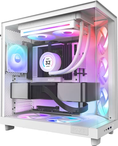 NZXT F240 RGB Core 240 mm Unibody tuuletin (valkoinen)