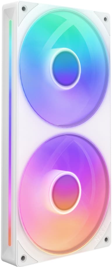 NZXT F240 RGB Core 240 mm Unibody tuuletin (valkoinen)