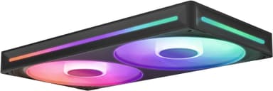 NZXT F280 RGB Core 280 mm Unibody tuuletin (musta)