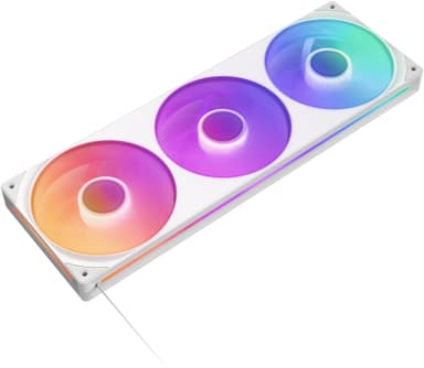 NZXT F360 RGB Core 360 mm Unibody tuuletin (valkoinen)