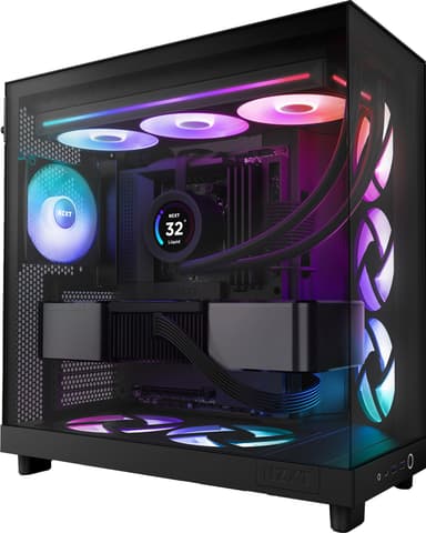 NZXT F360 RGB Core 360 mm Unibody tuuletin (musta)