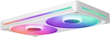 NZXT F280 RGB Core 280 mm Unibody tuuletin (valkoinen)