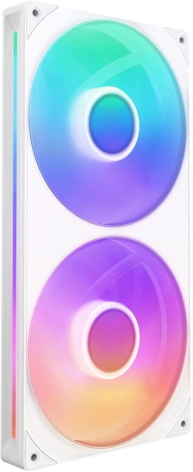 NZXT F280 RGB Core 280 mm Unibody tuuletin (valkoinen)