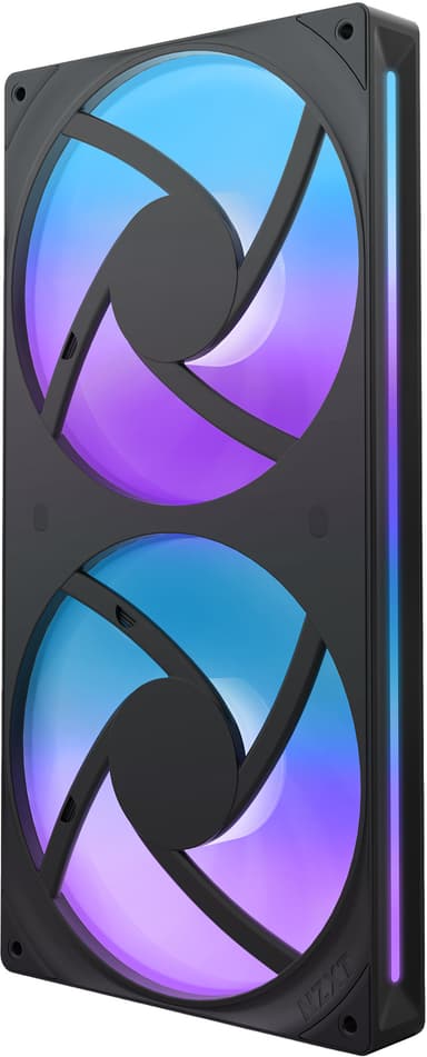 NZXT F280 RGB Core 280 mm Unibody tuuletin (musta)