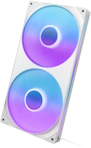 NZXT F360 RGB Core 360 mm Unibody tuuletin (valkoinen)