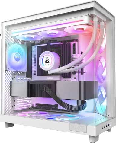 NZXT F360 RGB Core 360 mm Unibody tuuletin (valkoinen)