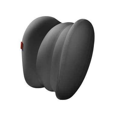 Silkkinen lantiotyyny ergonomisella muotoilulla - Musta