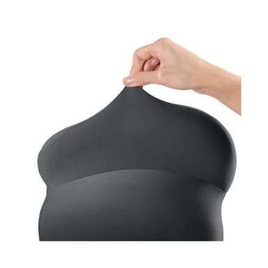 Silkkinen lantiotyyny ergonomisella muotoilulla - Musta