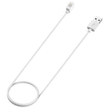 Magneettinen latauskaapeli Xiaomi Smart Band 9 Pro / 9 Active - Valkoinen