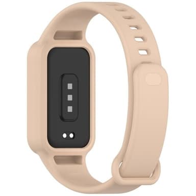 Silikoniranneke Redmi Band 3 / Xiaomi Smart Band 9 Active - vaaleanpunainen