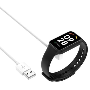 Magneettinen latauskaapeli Xiaomi Smart Band 9 Pro / 9 Active - Valkoinen