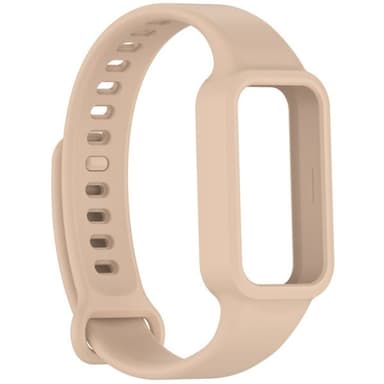Silikoniranneke Redmi Band 3 / Xiaomi Smart Band 9 Active - vaaleanpunainen