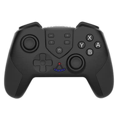 Langaton Bluetooth-ohjain yhteensopiva Nintendo Switchin ja PC:n kanssa - Svart