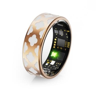 R10M Smart Ring unen ja sykkeen seurannalla Koko 8