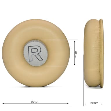Korvatyynyt Bang & Olufsen Beoplay H8i / H8 kuulokkeille Aprikoosi