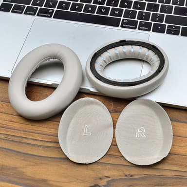 Vaihtokorvatyynyt Bose QuietComfort Ultra -kuulokkeille - harmaa (2 kpl)