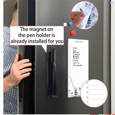 Magneettinen jääkaappi muistilappusarja