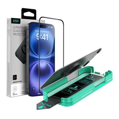 Suojalasi iPhone 16 Plus ESR Armorite -puhelimelle