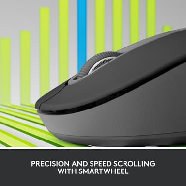 Logitech Signature M650 Medium langaton hiiri (grafiitti)