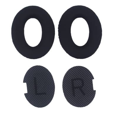 Vaihtokuulokkeet Bose QC35-, QC25- ja QC15-kuulokkeille Musta