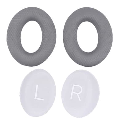 Vaihtokuulokkeet Bose QuietComfort 45 -kuulokkeille Harmaa