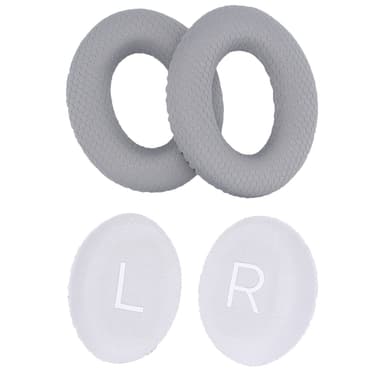 Vaihtokuulokkeet Bose QuietComfort 45 -kuulokkeille Harmaa