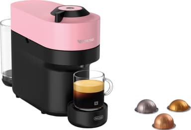Nespresso Vertuo Pop kapselikeitin by DeLonghi ENV90.P (karkkipinkki)
