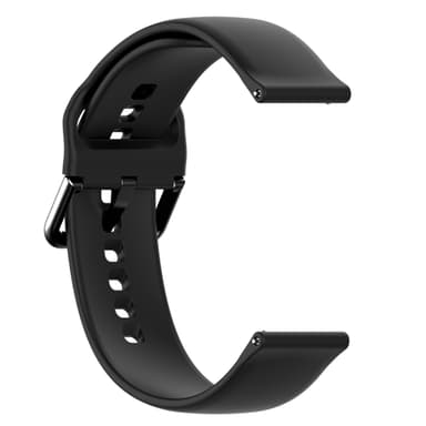 20 mm:n silikoniranneke Garmin/Vivomorelle Musta