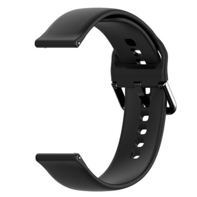 20 mm:n silikoniranneke Garmin/Vivomorelle Musta